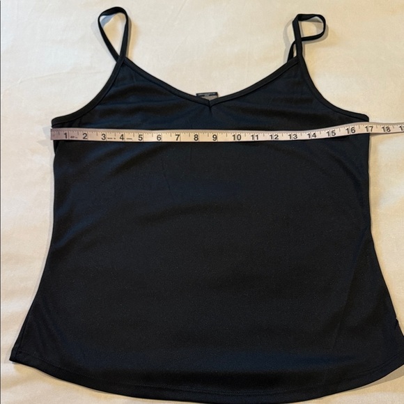 INC International Concepts Blouse & Camisole Floral Sheer Pink Black Women's SzL - Picture 8 of 15